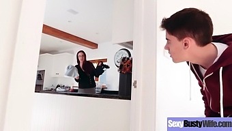 Emma Butt'S Steamy Encounter With A Horny Housewife In Hd Video