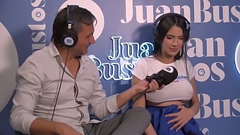Pregnant Ambarprada Uses Sex Machine For Intense Orgasm
