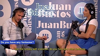 Salome Gil'S Intimate Area Penetrated Vigorously By Attractive Midget Juan Bustos In Podcast